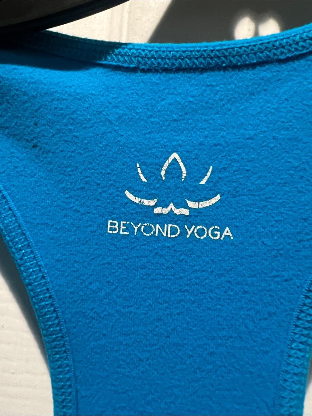 Beyond Yoga Bright Turquoise Racerback Tank - Picture 2 of 7
